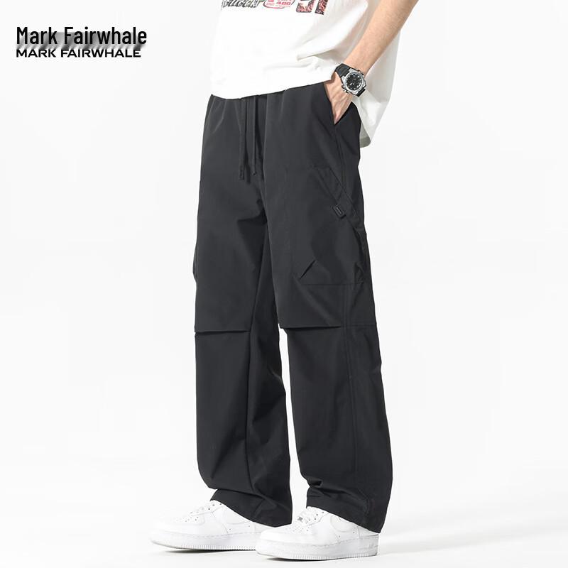 Mark Fairwhale Men's Loose-Fit Straight-Leg Cargo Pants