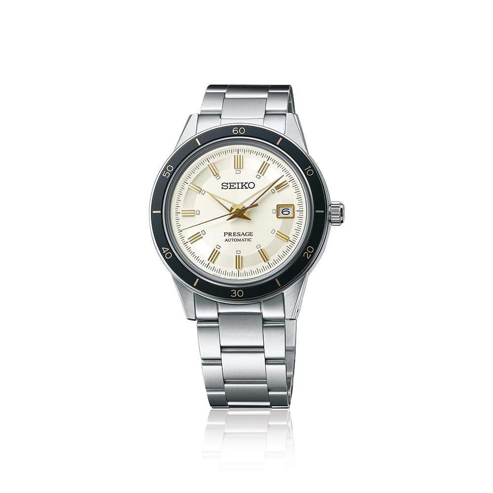 Часы Presage Basic с 3 стрелками и календарем SARY193 Silver [Seiko Watch] линия Style60's + Мужские