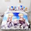 Game Genshin Impact Amber Gorou Hu Tao Costume Duvet Cover Cartoon Bedding Sets Bed Set Quilt Comforter Covers Home Textiles