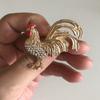 Personalized Rooster Brooch, Creative Animal Series Rooster Brooch Pin, Men'S And Women'S Clothing Accessories Button Pin