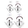 Water Pot for Home Office Restaurant Teakettle Whistling Kettle Teapot for Trips Water Kettle