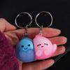 Магнитный брелок-присоска в виде животного, подвесной аксессуар, парный брелок, светящийся в темноте брелок для девочек