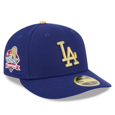 2025 Золотая Коллекция Кепка LP59FIFTY Los Angeles Dodgers MLB 2025 ЗОЛОТАЯ КОЛЛЕКЦИЯ ПЛОТНО СИДЯЩАЯ КЕПКА КОРОЛЕВСКИЙ СИНИЙ LOS ANGELES DODGERS Шляпа НИЗКАЯ КОРОНА