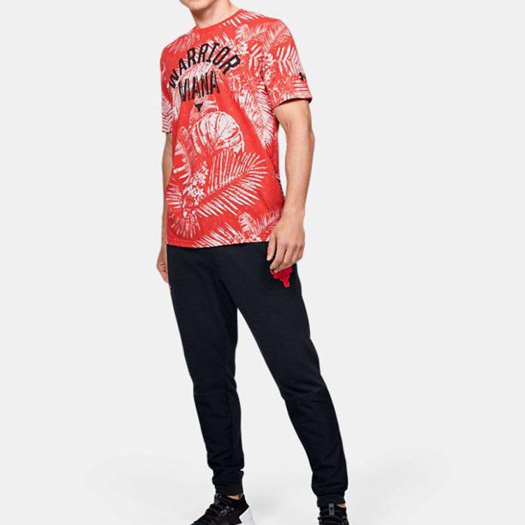 Under Armour Футболка с втачным рукавом мужская Красная 1351585-608