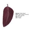Woven Feather Tapestry Soft Fine Workmanship Cotton Macrame Wall Hanging Feather Boho Chic Woven Leaf for Wall