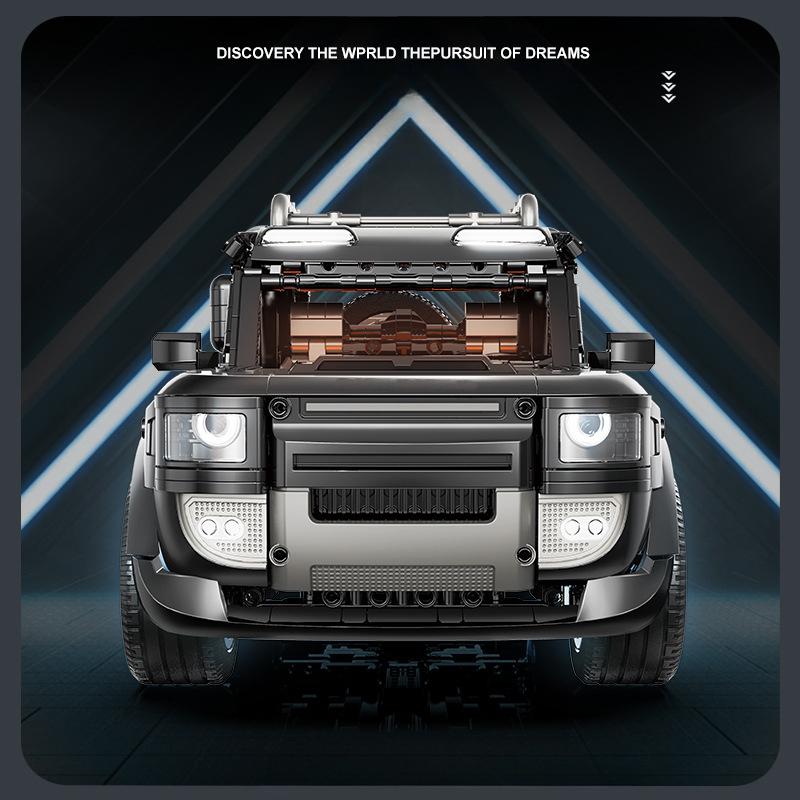 Технические блоки для строительства внедорожников Модель городского внедорожника Кирпичи для сборки игрушек для детей Рождественский подарочный набор