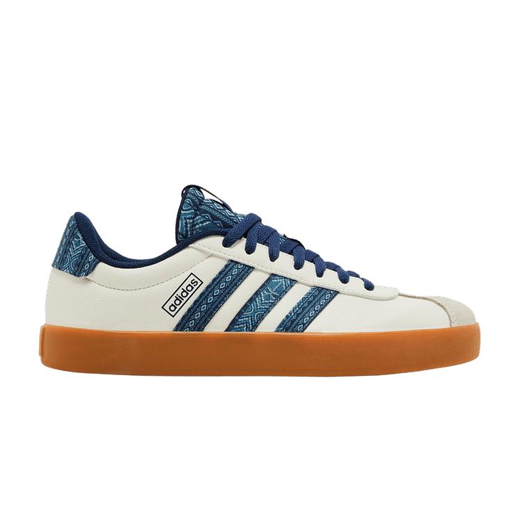 Women's Sneakers adidas Vl Court 3.0 Off White Night Indigo Gum (Women's) Off White/Night Indigo/Gum