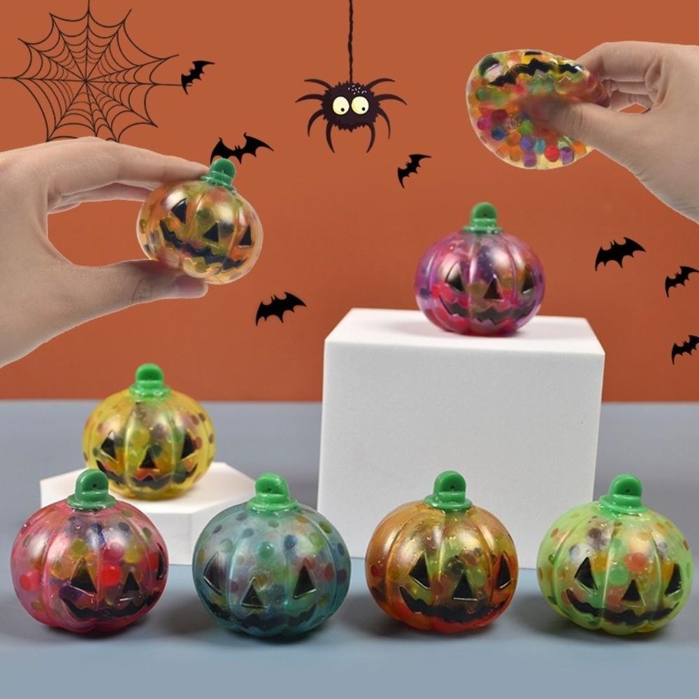 Slow Resilience Fidget Toys Colorful Squishy Squeeze Ball New Jack O Lantern Toys Party Favors