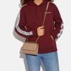 Coach Klare 18 Solid Color Fashion Snap Closure Multi-Functional Zipper Pocket Crossgrain Leather Shoulder Bag Women Shoulder Bag C9949-IMTAU