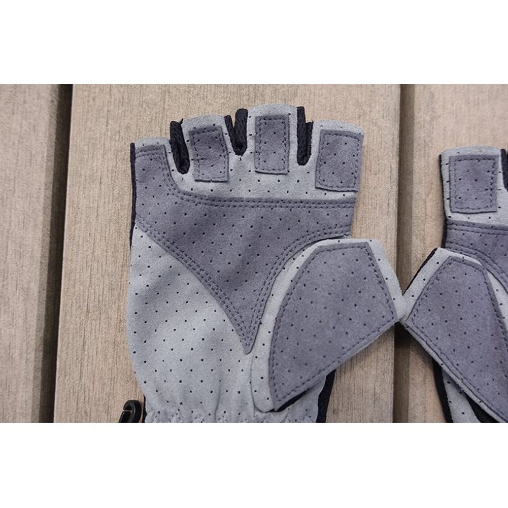 FISHMAN Летние перчатки без пальцев 5, черные, XXL GB-201810