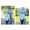 Electric Vehicle Transparent Rainproof Windshield Pedal Motorcycle Rainproof Windshield Battery Car Waterproof Windproof Cover