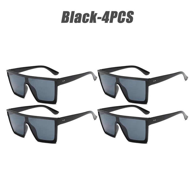 2025 Новые модные высококачественные квадратные очки с большой оправой в стиле ретро-киберпанк, цветные солнцезащитные очки для мужчин и женщин