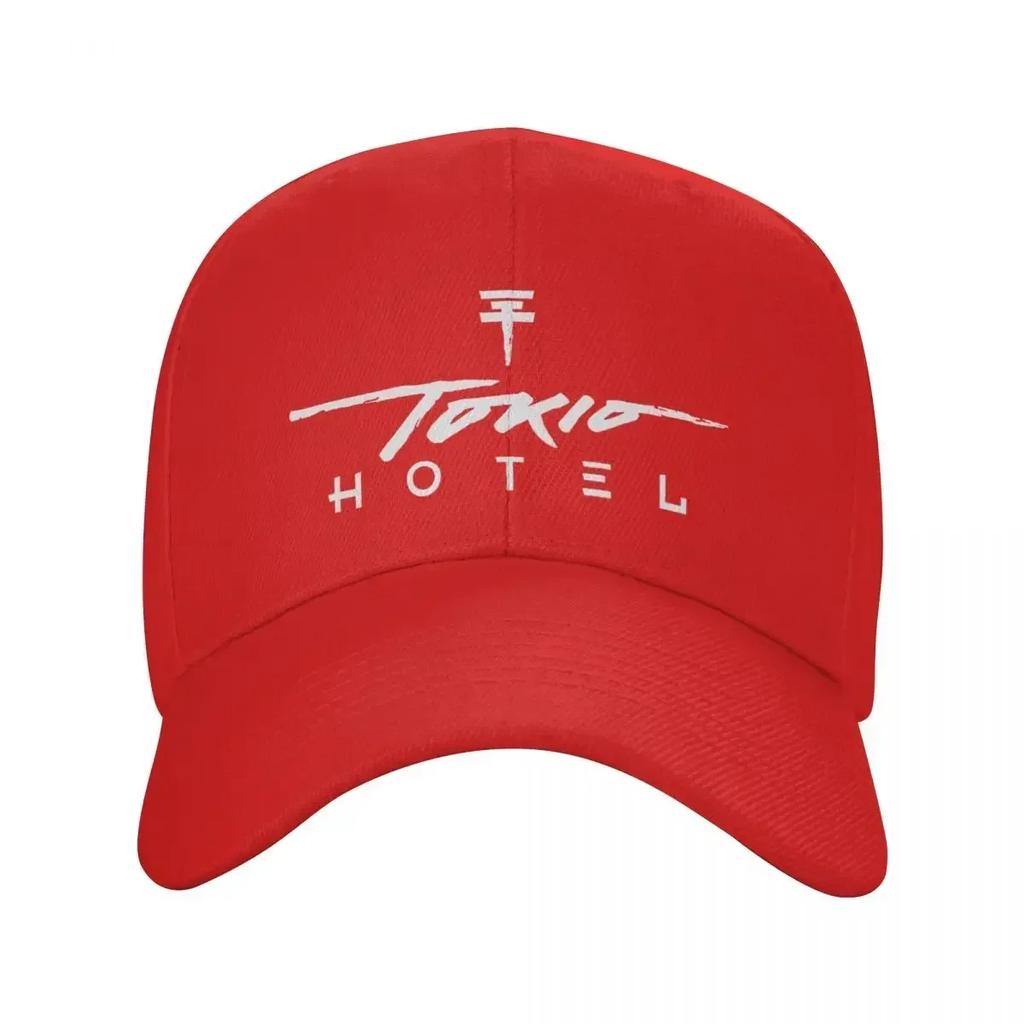 Кепка с логотипом Tokio Hotel Мужская Женская Винтажная Шляпа для Гольфа Регулируемая