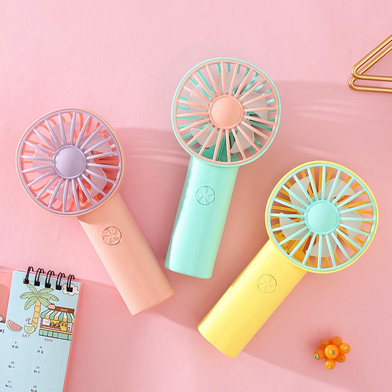 Портативный USB-вентилятор с рисунком - мини-настольный электрический вентилятор для использования на открытом воздухе