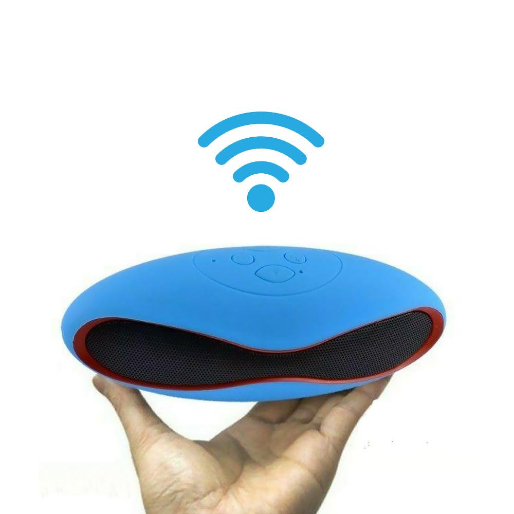 Портативная беспроводная bluetooth-колонка для мобильного телефона со слотом SD, мощным звуком, подключением USB-накопителя и FM-радио