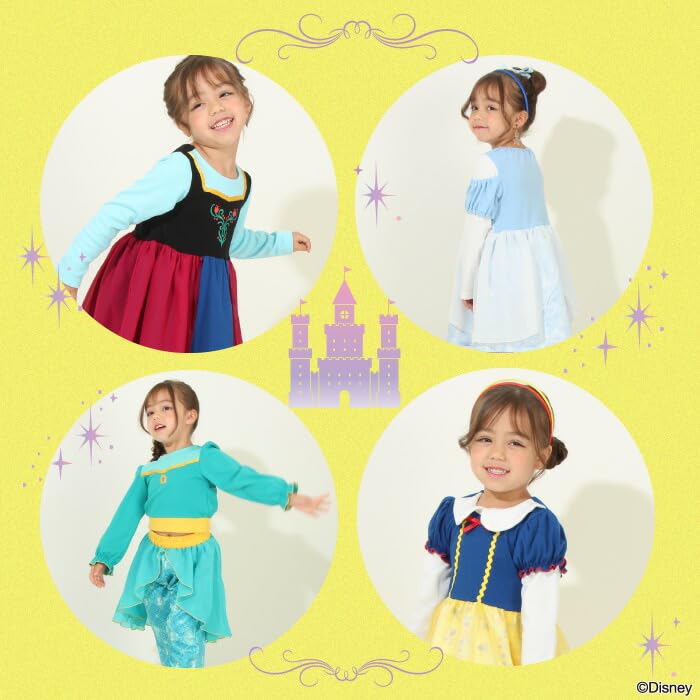 ПЛАТЬЕ-ПЕПЛИУМ Disney Princess 8724K 90см Ариэль