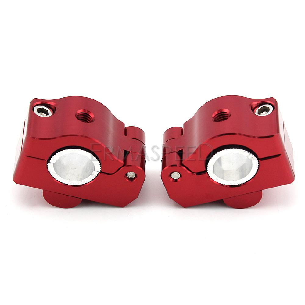 Алюминиевые стойки для руля мотоцикла с ЧПУ, универсальные 22 мм 28 мм, ручки для увеличения высоты, зажим для крепления на велосипеде для бездорожья MT09