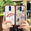 Защитный чехол для телефона LG Q7/Q7+/Q7A/Style L-03K-JP Мягкий чехол Модный дизайн Устойчивый к грязи Ударопрочный ТПУ