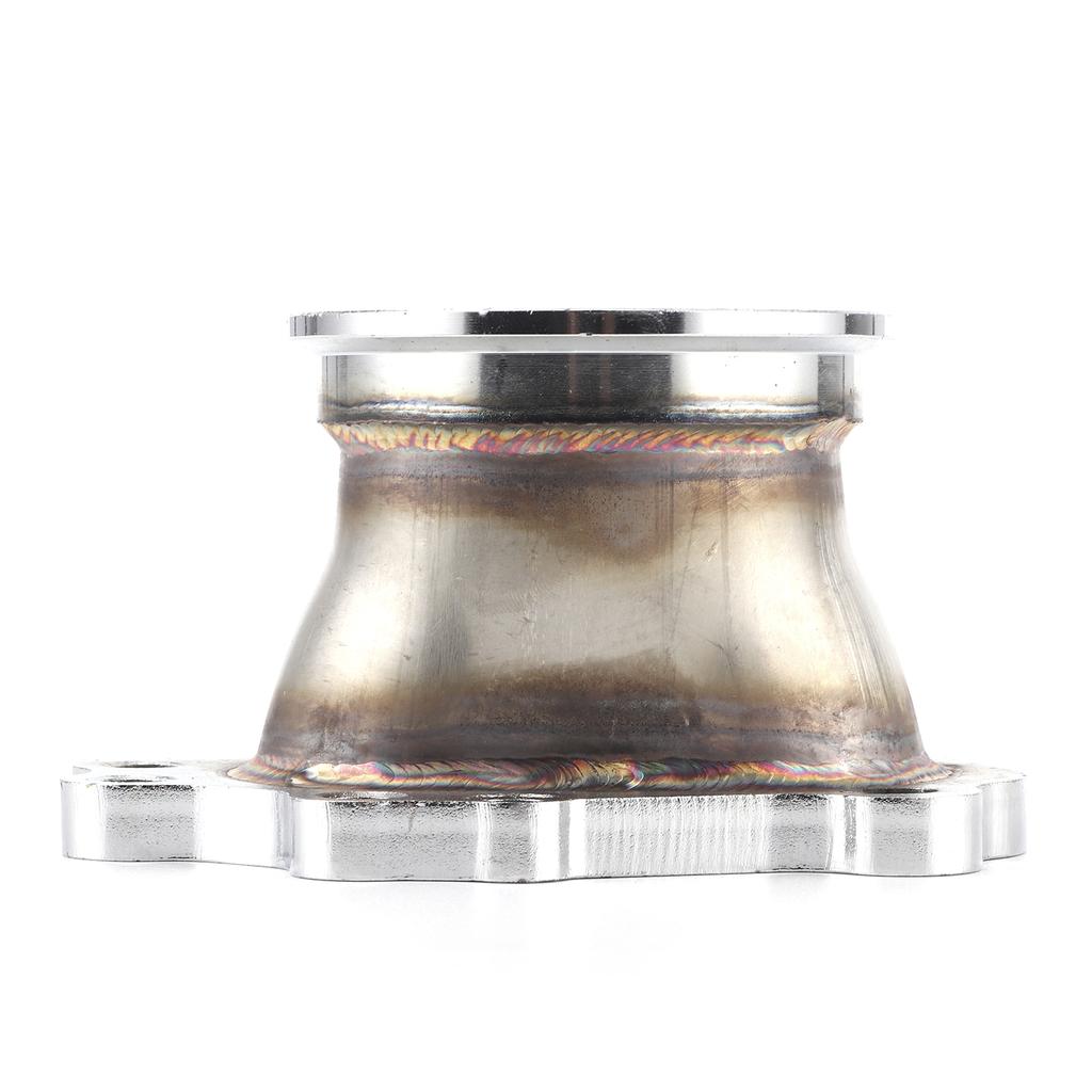 Turbo Adapter Flange 8 Bolts To 3in VBand Turbo Outlet Downpipe Fit for Garrett T25 T28 GT25 GT28