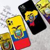 Ударопрочный чехол с флагом Эквадора для iPhone 17 11 14 15 16 Pro Max Plus 12 13 Mini 16e 17 Air Чехол для телефона