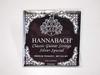 Струны для классической гитары HANNABACH, серебристые, специальные, E815MT, черные