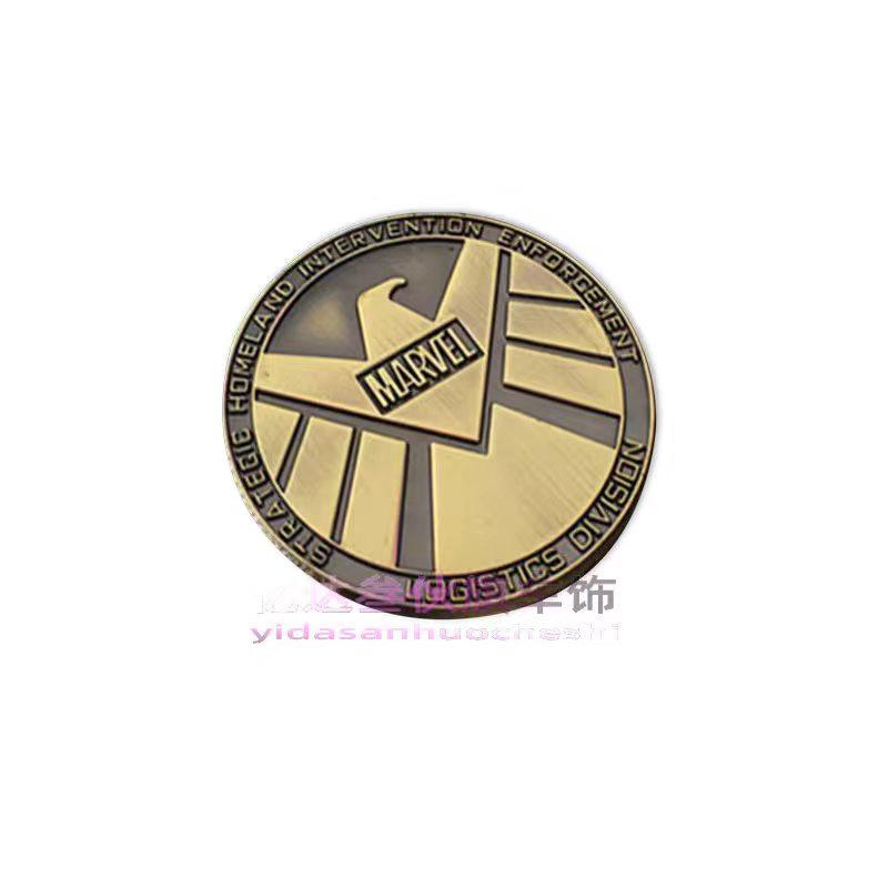 Personalized 3D S.H.I.E.L.D. car decals Hydra metal stickers decorative decals for electric vehicles and motorcycles fuel tank cap stickers