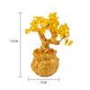 Natural Crystal Bonsai Money Tree Lucky Tree Feng Shui Money Tree Home Decor