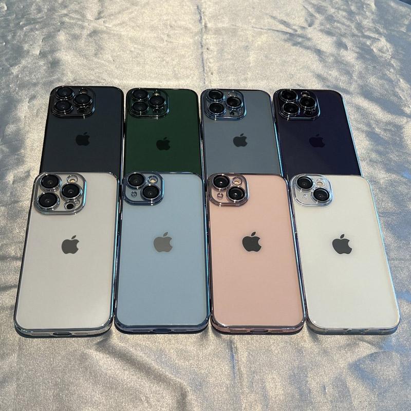 Роскошный прозрачный чехол с покрытием для iPhone 11 13 12 14 Pro Max Mini, прозрачные чехлы для iPhone 14 XS Max XR X 8 7 6S 6 Plus SE, чехол