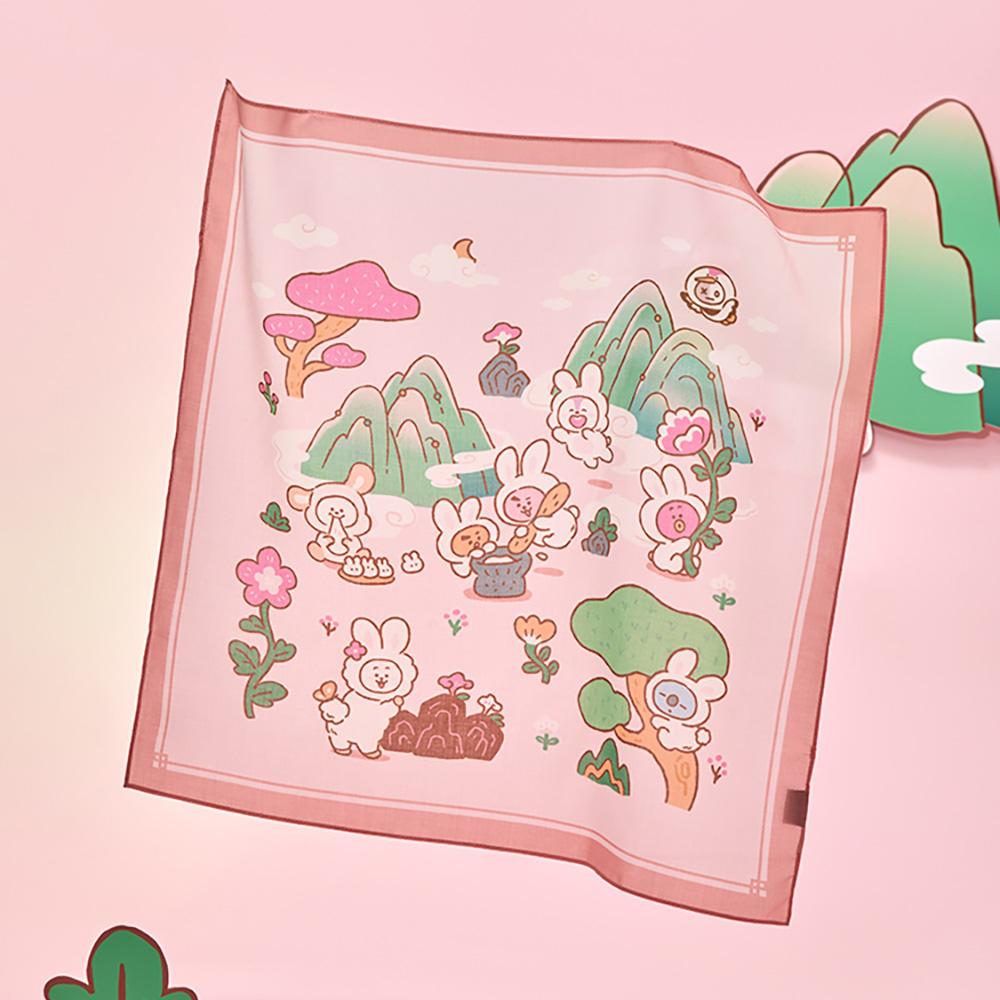 Мягкий платок с персонажем BT21 Koya