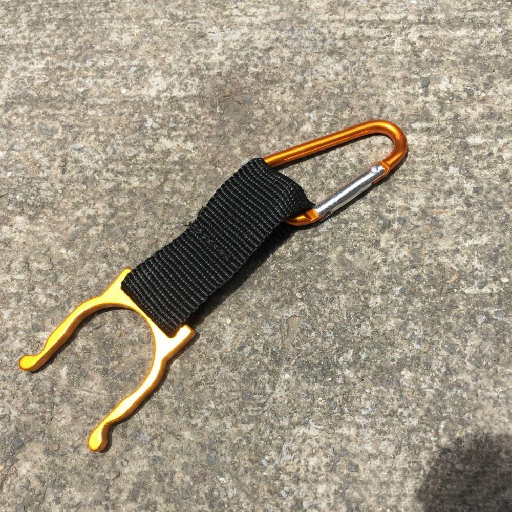 Карабин Крюк для переноски Держатель для чайника Вешалка для рюкзака Зажим для бутылки с водой Крючок для выживания на природе