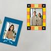 Магнитный акриловый набор панелей для фотографий для использования на холодильнике, 8 мини-дисплеев для фото с милым обрамлением для бумажных этикеток и повседневных стилей