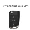 Модный ТПУ Чехол для ключа автомобиля Полная защита Брелок для VW Volkswagen Golf 7 MK7 Tiquan MK2 для SEAT Ateca Leon FR 2 Ibiza для Skoda Octavia