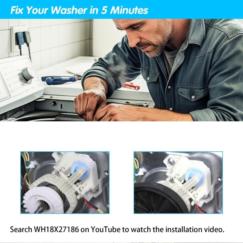 Robust Plastic Housing Clutch Separator Switches Actuator Quickly Fit Design for Broad Washing Machine Compatibility