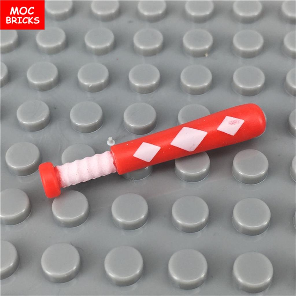 10pcs\lot Utensil Baseball Bat 4L building blocks Compatible with 93220pb02 Educational Toy Gift for Children