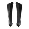 Rear Bumper Lip Splitter Universal Car Side Fender Fins Body Lip Spoiler Chin Skirt Protector, Black