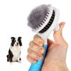 Cat Grooming Brush, Self Cleaning Slicker Brushes for Dogs Cats Pet Brush Tool Gently Removes Loose Undercoat, Mats Tangled Hair Massage-Self