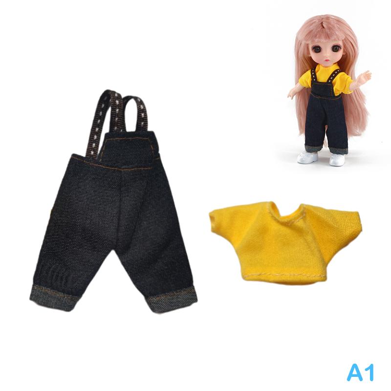 Кукла 16 см, повседневная одежда принцессы, аксессуары для костюма