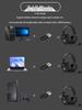 Игровая беспроводная гарнитура с двумя режимами 2,4G, Bluetooth и микрофоном