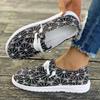 Slip-on Shoes 2025 New Platform Plate Shoes Lace-up Low-top Plus-size Fashion Athleisure Single Shoes for Women