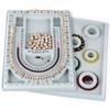 Jewelry Bead Board with Scale Groove Design 3 U-Shaped Channels Board Jewelry Bracelet Necklace Making Tool