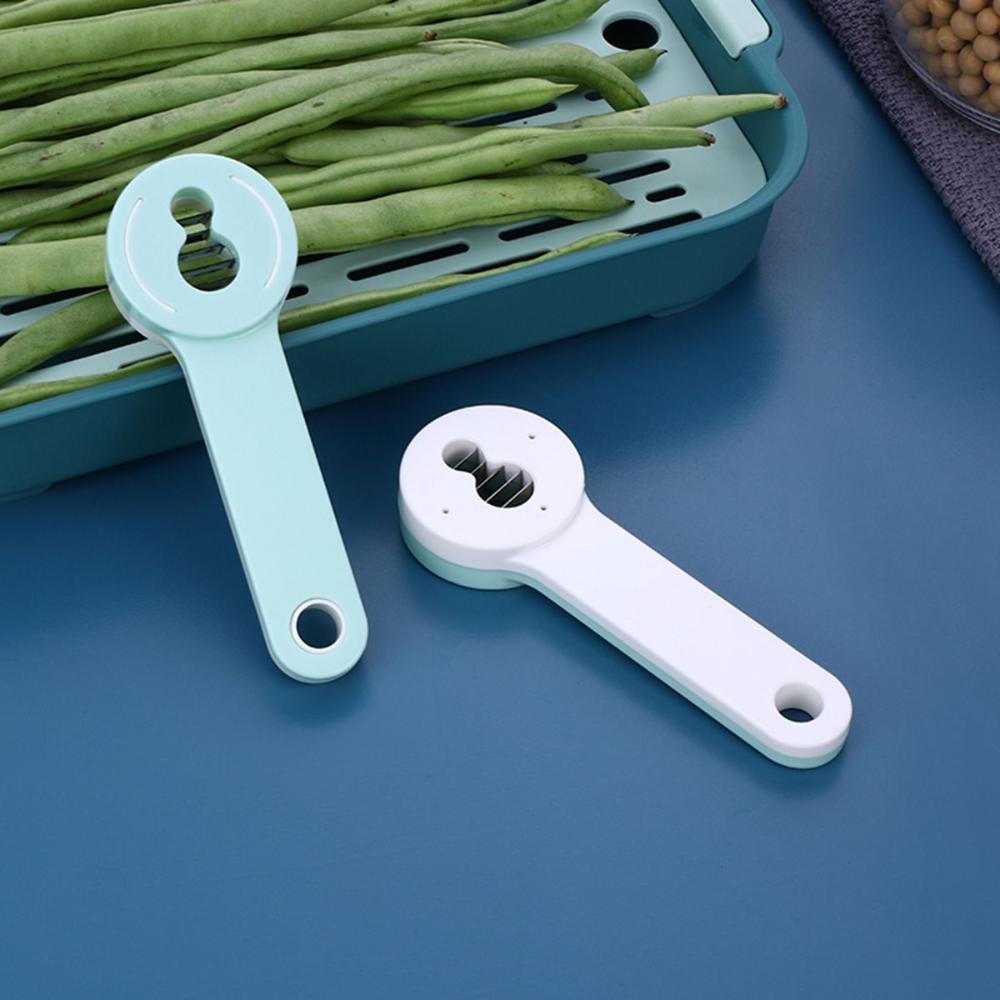 Stainless Steel Green Peeler Stringer French Bean Cutter Green Bean Slicer Long Bean Shredder