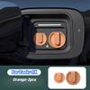 For GEELY ZEEKR 9X 2Pcs Car Charging Port Protective Cover Silicone Magnetic Fast Slow Charger Port Cover Waterproof Accessories