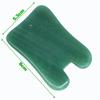 New Massage Tool Guasha Board Natural Green Jade Scraping Plate Scraper Stone Massager Thin Slimming Face