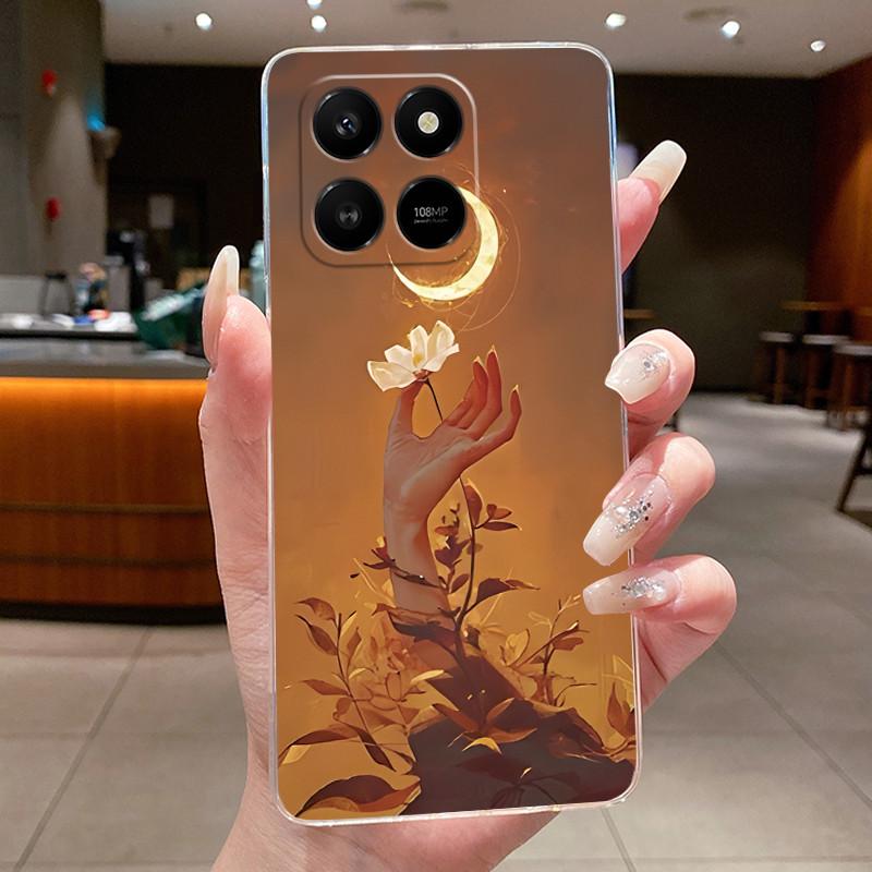 Для Honor X7D Honor 400 Smart 4G 5G Роскошный Дракон Милый Крутой Мальчики Девочки Мягкий силиконовый Чехол для телефона Задняя крышка Прозрачная ТПУ Оболочка