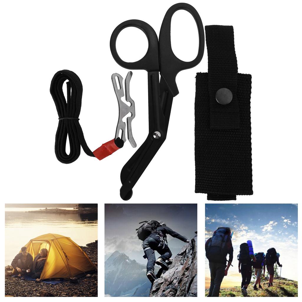 Nursing Bandage Scissors Paramedic Trauma Shears Including Scissors Bag Tourniquet