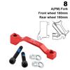 Multicolor Disc Brake Caliper Mount Adapter Bicycle Accessories  140mm 160mm 180mm 203mm