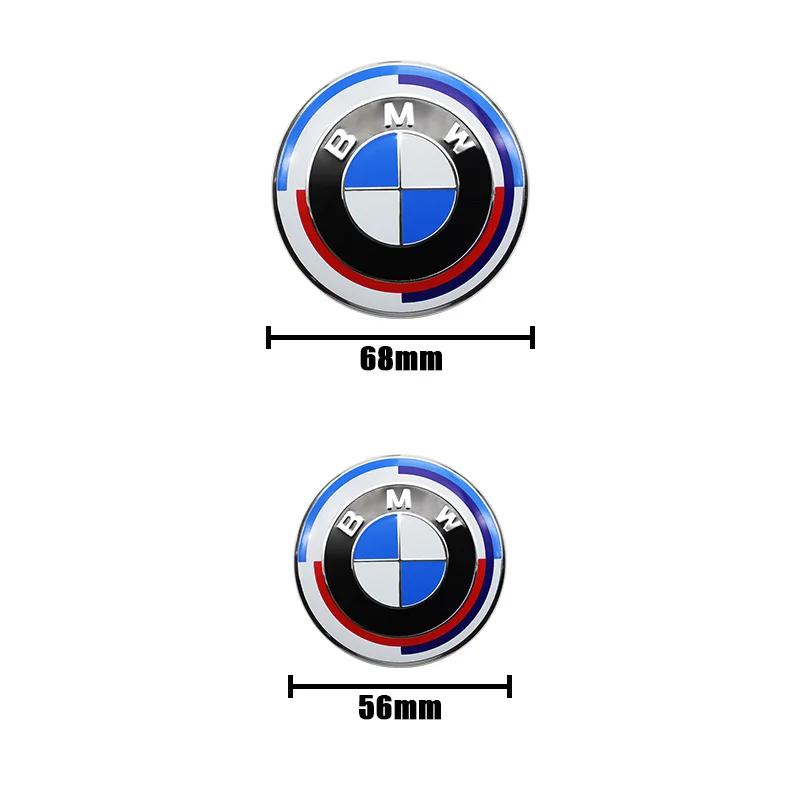 NAZF2 BMW E90 E87 F30 E60 F01 F02 G20 G30 F22 X1 X3 X4 X5 X6 68/56mm 4Pcs Wheel Center Cover Wheel Hub Center Integrated Cover Badge