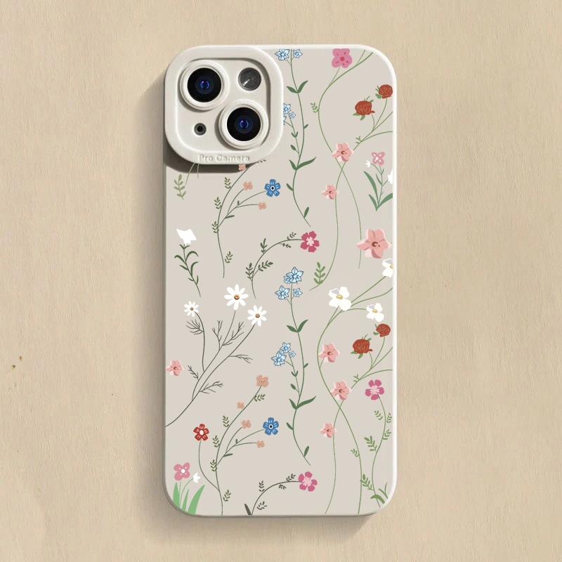 Summer Minimalist Fresh Style Phone Case For Xiaomi Redmi Note 13 12 11 Pro Plus 12S 11S 11 10S 10 9S 9 Redmi 12C 13C Soft Cover
