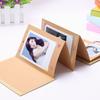 Adhesive Style Folding Photo Album Retro Diy Photo Album Accordion Photo Album  Travel Journal