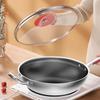 KOBACH 34cm 304 Stainless Steel Honeycomb Wok